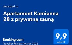 Apartament Kamienna 28 z prywatną sauną